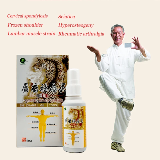 Chinese Medicine Pain Relief Spray Rapid Relief From Rheumatic