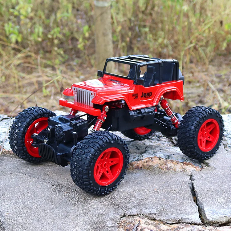RC font b Car b font 1 18 4DW 2 4GHz Metal Rock Crawlers Rally Climbing