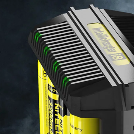 Nitecore I8 мульти слот 5 В USB интеллектуальное зарядное устройство для литий