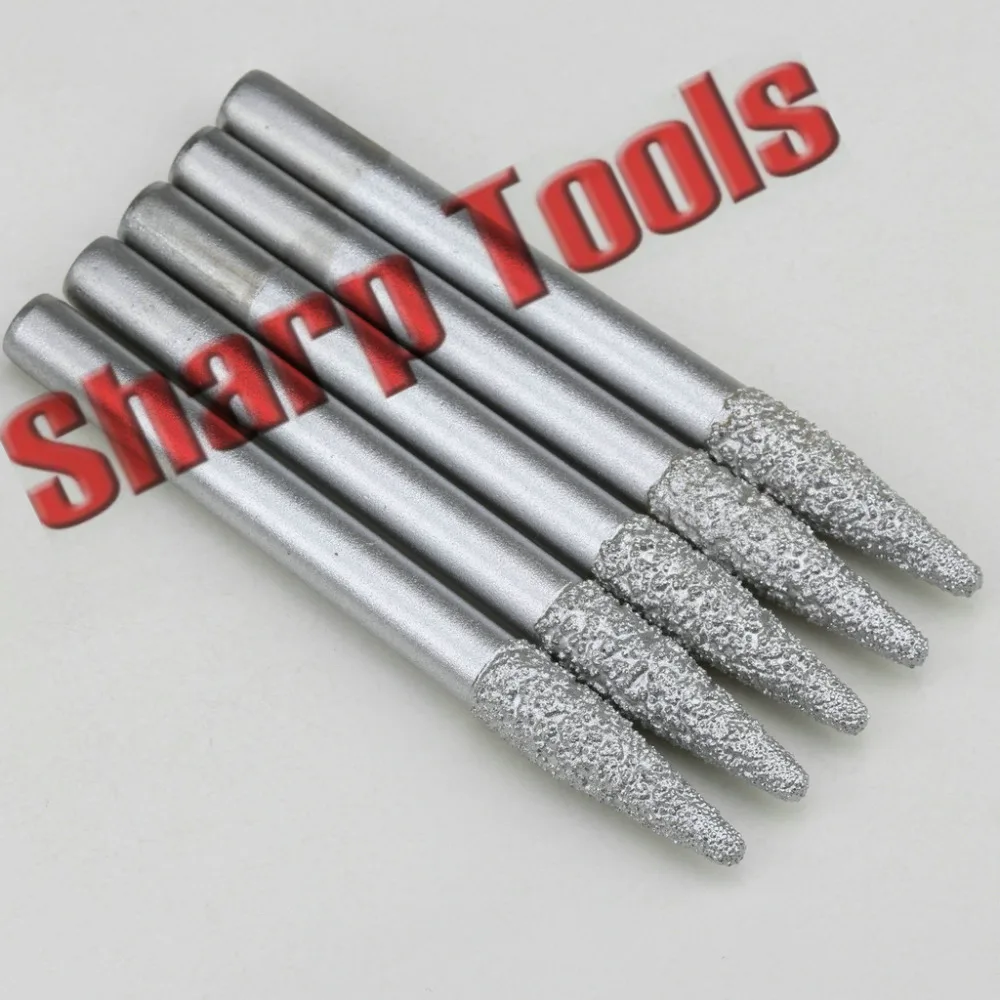 4 Mm Conique Diamant Fritté ballnose 4 mm//routeur CNC Bits