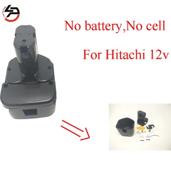 

LPD 12v NI-MH NI-CD for Hitachi Rechargeable Batteries case Plastic Shell( Box No Cells Inside)