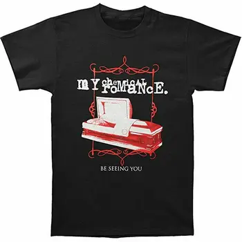 

My Chemical Romance Coffin T-Shirt All Sizes New New Brand-Clothing T Shirts top tee