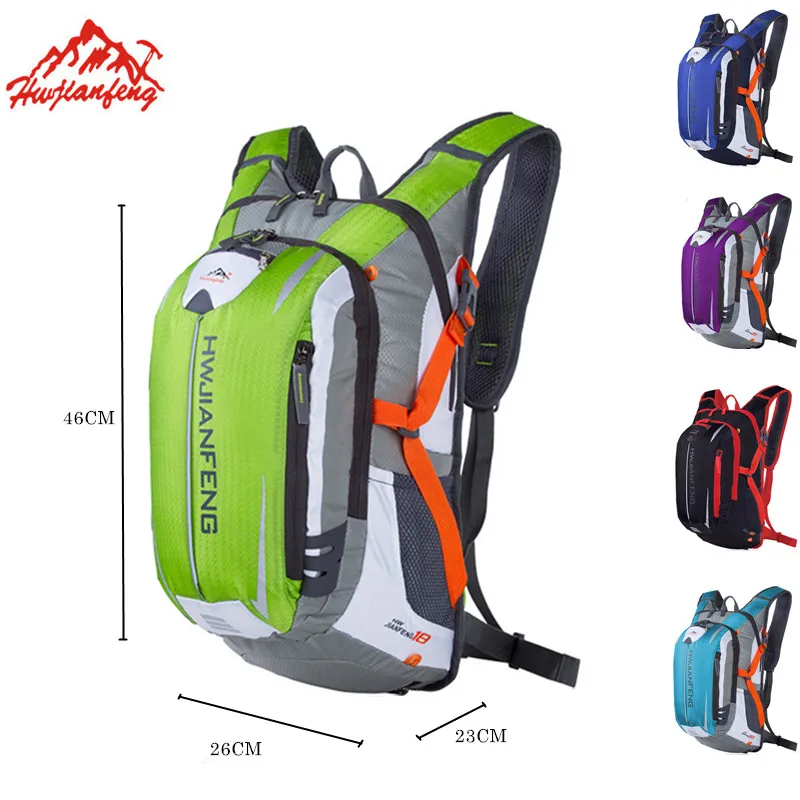 

HU WAI JIAN FENG Riding Backpack MTB Outdoor Equipment 18L Suspension Breathable Outdoor Riding Bicycle Cycling Backpack
