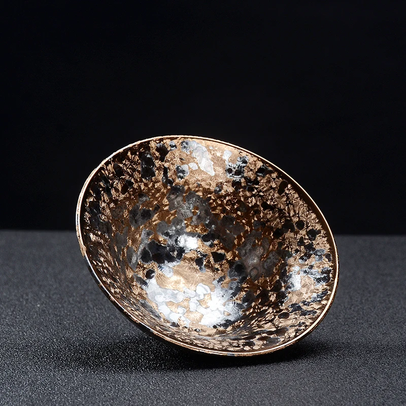 

Chinese Ceramic Kiln Change Peacock Glaze Kungfu Teacup Individual Cup Kitchen Office Drinking Utensils
