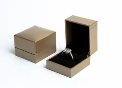 5*4.5*3.1 см Серьги Кольца Ювелирные Дисплей Коробки 40 шт./лот коробка для ювелирных изделий (настроить логотип)