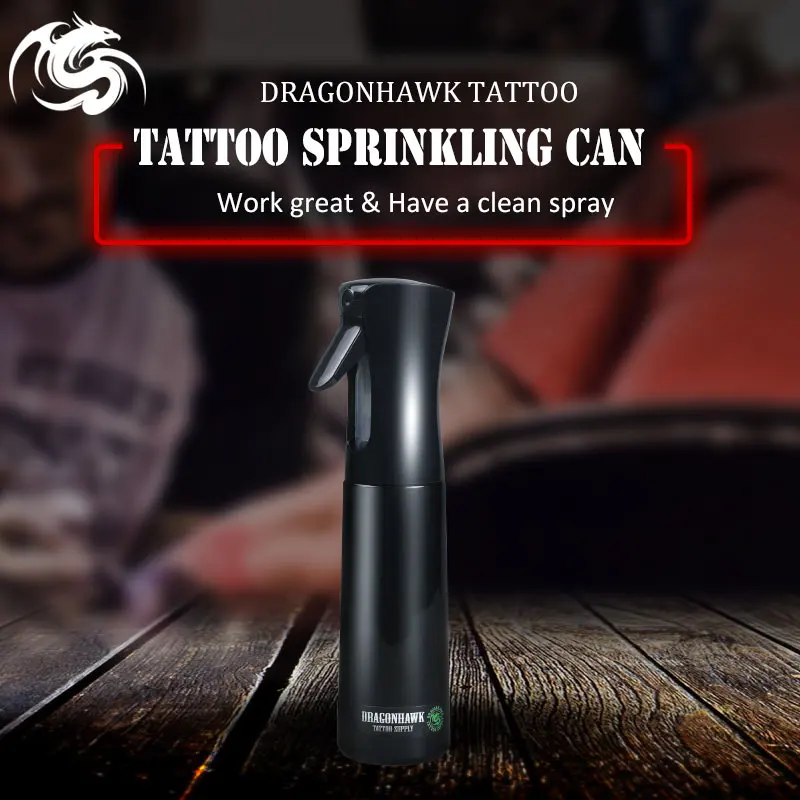 New Design Tattoo Cleaning Solution Bottle Green Soap Spray Tattoo