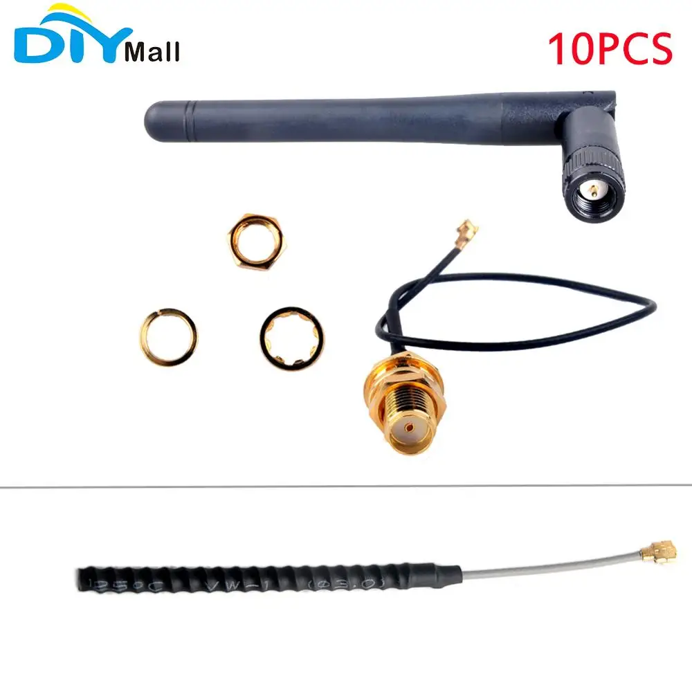 

10pcs/lot 868MHz 915MHz FPC Lora Antenna 1.13 IPEX Interface for Lora32u4 Wifi Transceiver Module