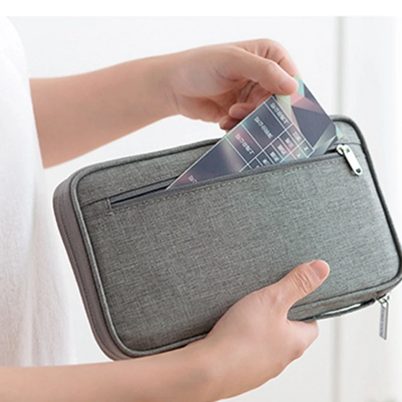 women family travel organiser passport wallets document holder rfid family travel organiser