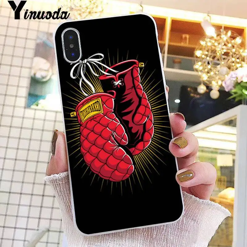 Cartoon Boxing Girl Gloves