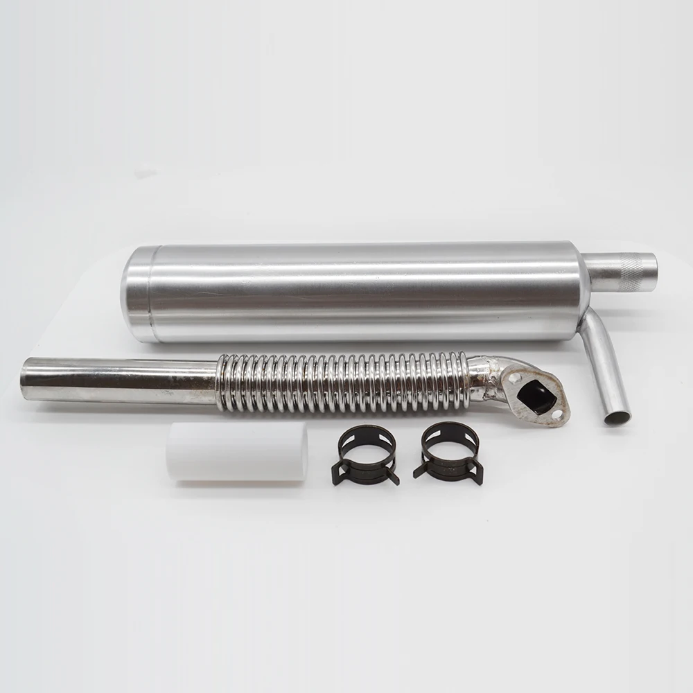 

Muffler Canister Set With Smoke for DLE55 DLE50 DLA56 DA50 EME55 40-85CC Gasoline Petrol Engines RC Airplane