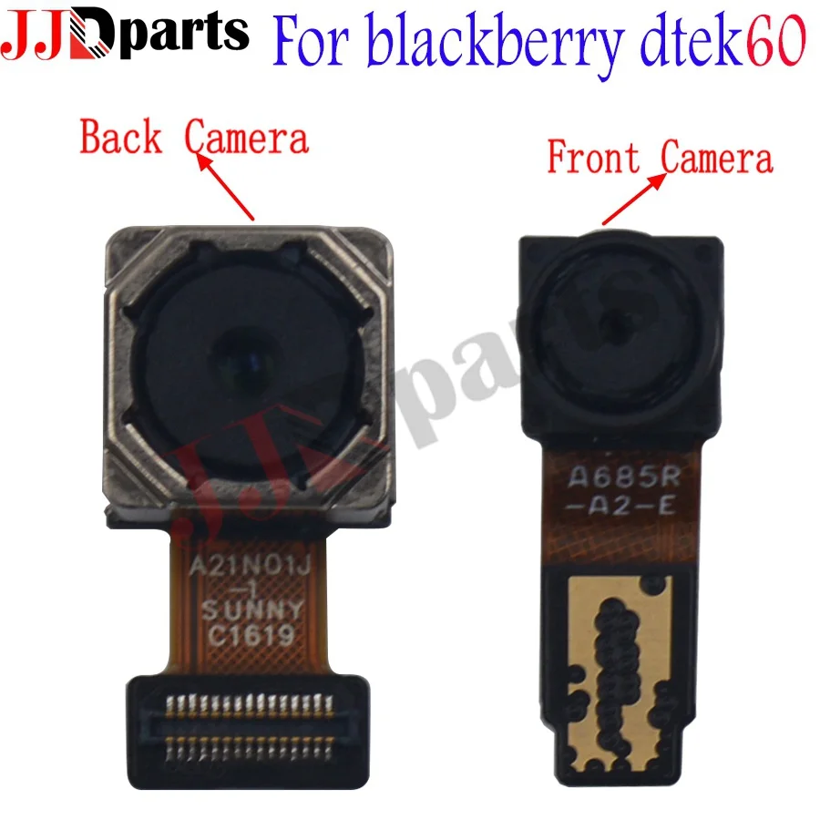 

100% Tested Best Working For Blackberry DTEK60 Phone Flex Cable Small Facing Front Camera / Main Big Rear Back Camera Parts