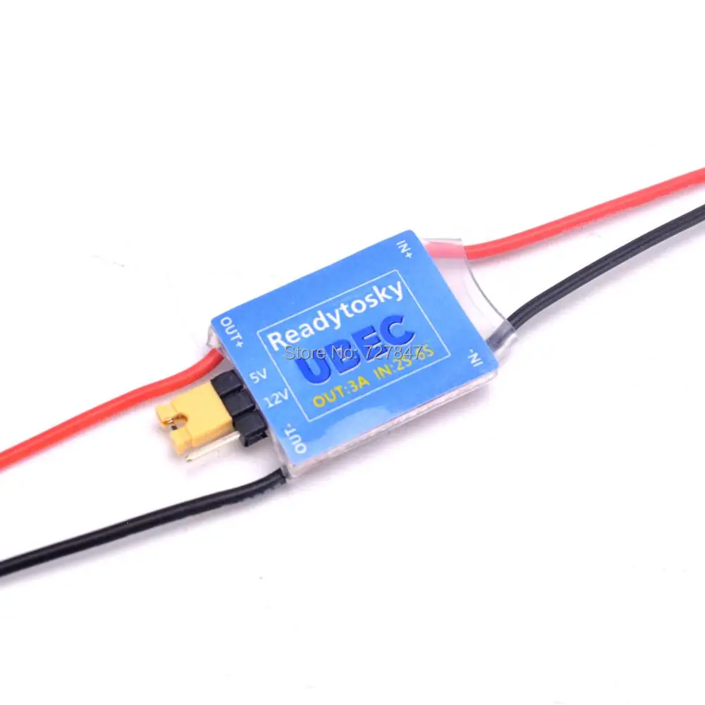 Модуль питания UBEC 2-6S 5 V/3A и 12 V/3A Регулируемый переключаемый BEC RC части для FPV