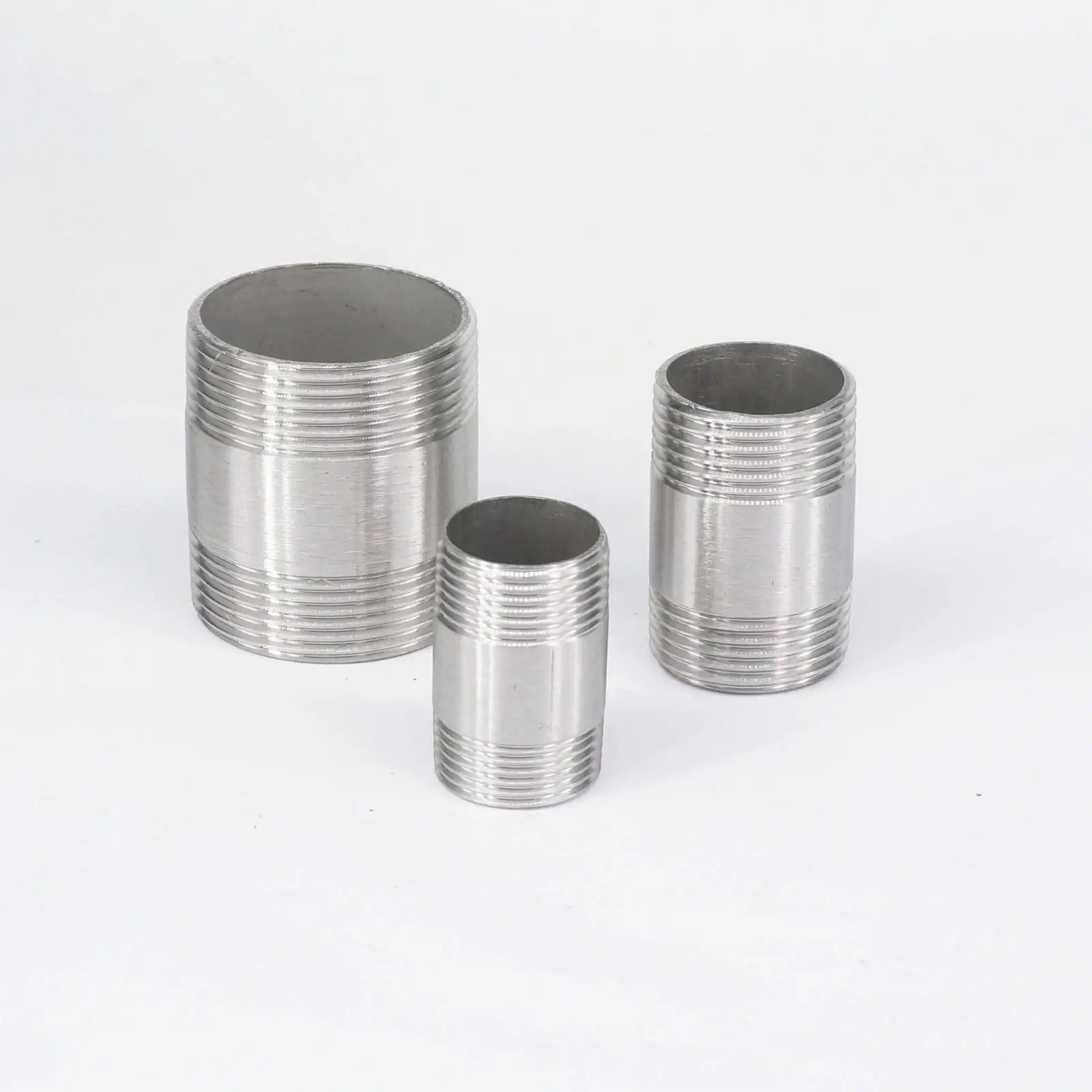 3/8 &quot1" 1-1/4 &quot1-1/2" 2 &quot2-1/2" BSP штыревой сосок 304 фитинги из нержавеющей стали