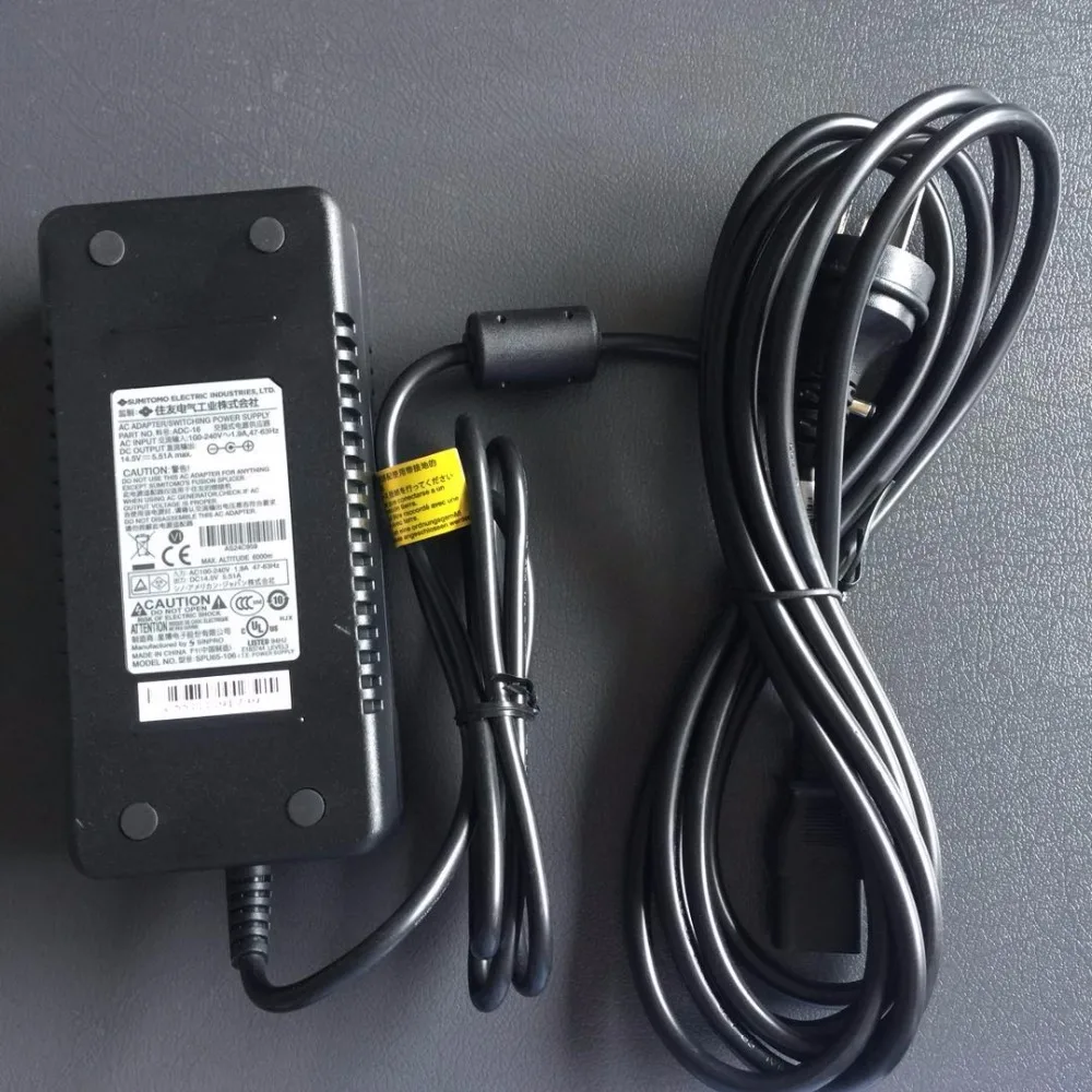 

Original Sumitomo fiber fusion splicer AC adapter for T-82C T-72C T72M fiber fusion splicer ADC-16