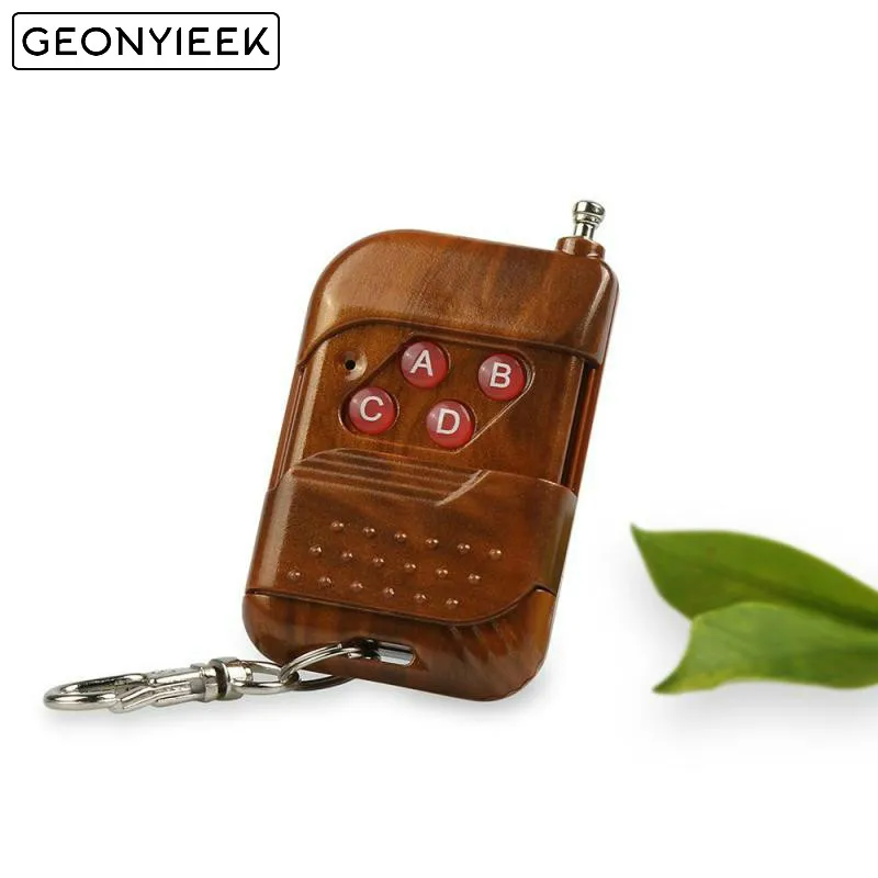 

DC 12V 1 Channel Wireless Relay Remote Control Switch Receiver Transmitter Remote Controller 150m for Garage Door by 23A Battery