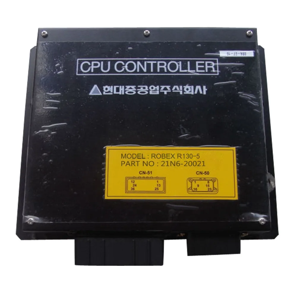 Robex 130-5 R130-5 ECU управление ler 21N6-20021, панель управления для hyundai экскаватор процессор коробка, 1 год гарантии