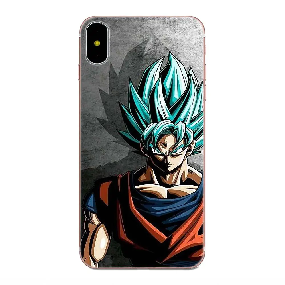 Для Apple iPhone X XS Max XR 4 4S 5 5C 5S SE 6 6S 7 8 Plus TPU чехол для телефона Dragon Ball Z Anime