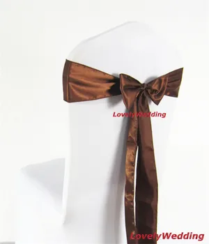 

High quality satin chair sash for wedding decoration/satin banquet wedding band