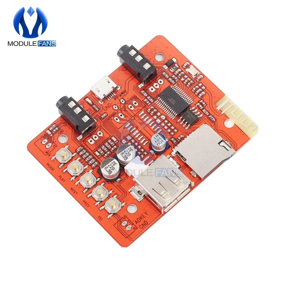 DC 5V 2 4 ГГц Wi Fi беспроводной Bluetooth BLE аудио приемник плата модуль для автомобильного