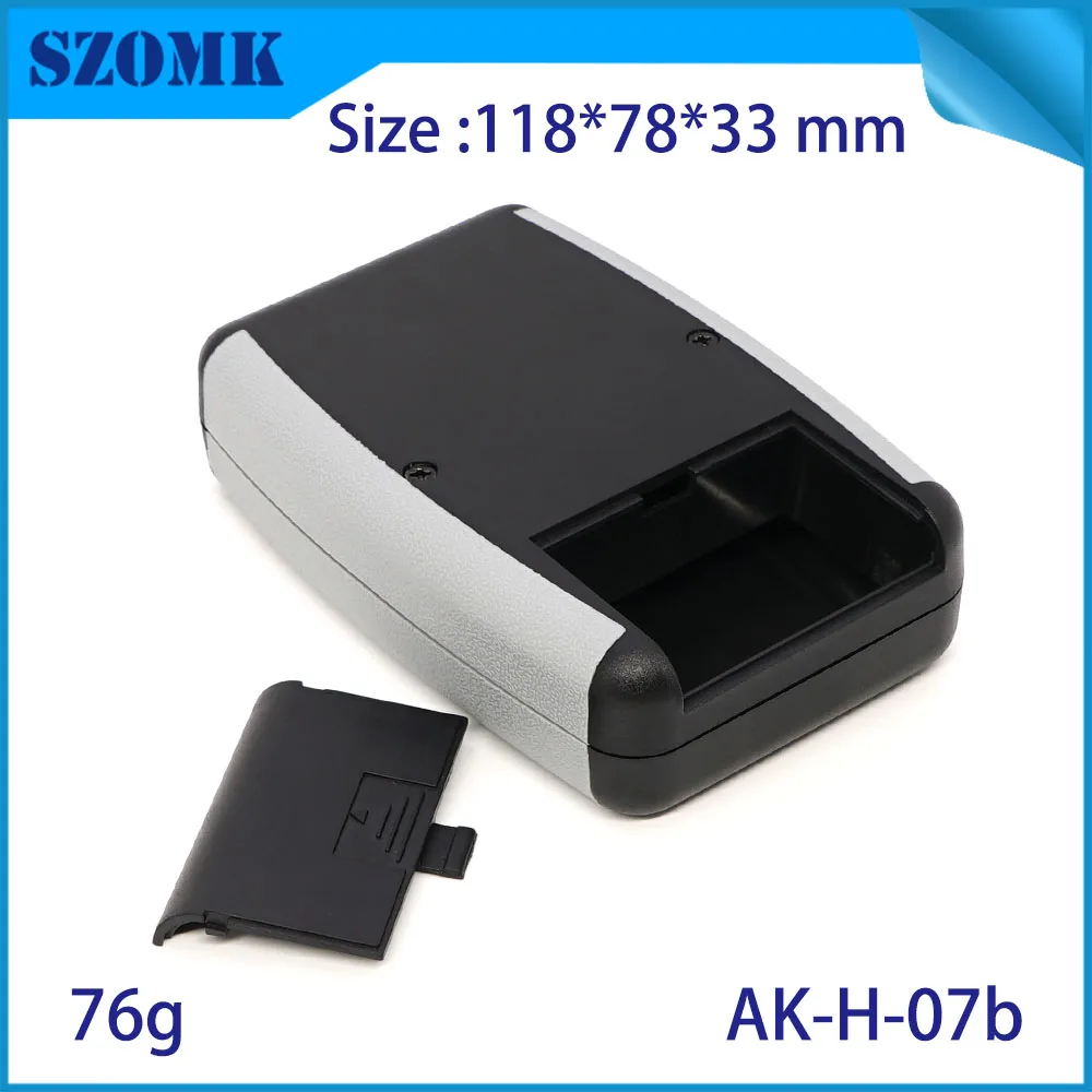 szomk handheld plastic box for electronics instrument housing plastic enclosure for pcb design junction box device project box  (10)