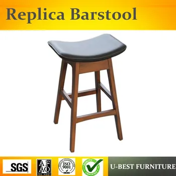 

Free shipping U-BEST European style retro barstool, front desk stool, modern minimalist bar chair