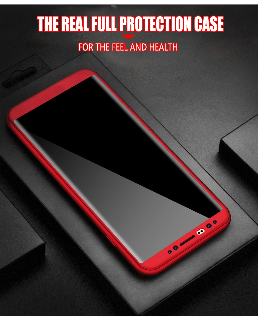 Luxury 360 Full Body Cover Case For Samsung Galaxy S8 S8 Plus Cases Ultra Thin Protection For S7 S7 Edge S6 S6 Edge Note 8 Case3