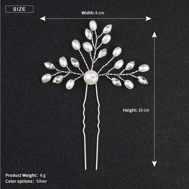 Miallo, женские шпильки, заколки для волос, головные уборы, свадебные украшения для волос, аксессуары, Кристальный жемчуг, заколки для волос для свадебной прически