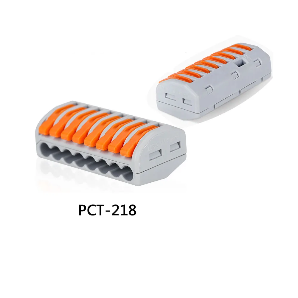 Клеммная колодка для быстрой проводки с рычагом 100 2 5 мм2 50 шт. 0 08 шт.|4pin wire|3pin wirewire
