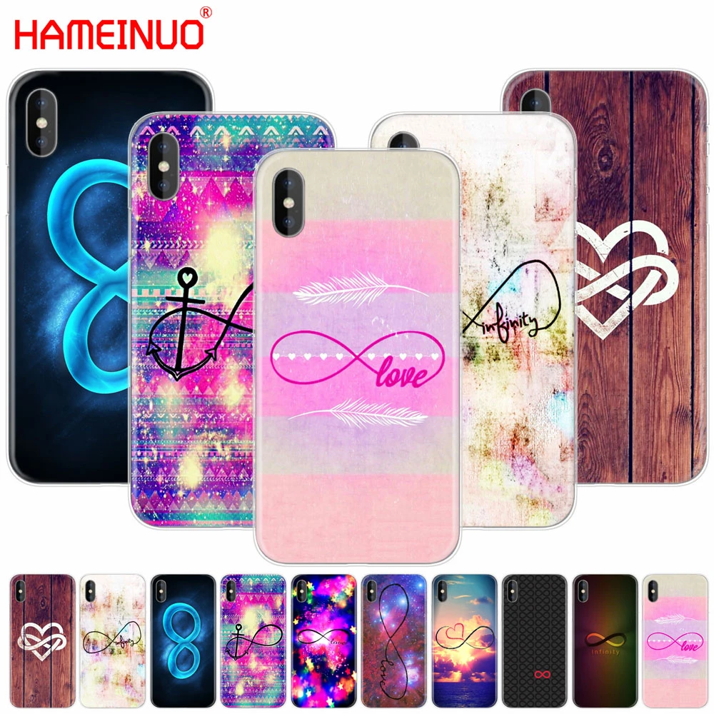 Hameinuo無限大記号数学大愛星雲携帯電話カバーケースiphone 8 7 6 4 4s 5 5s Se 5c 6sプラス 電話用緩衝材 Aliexpress