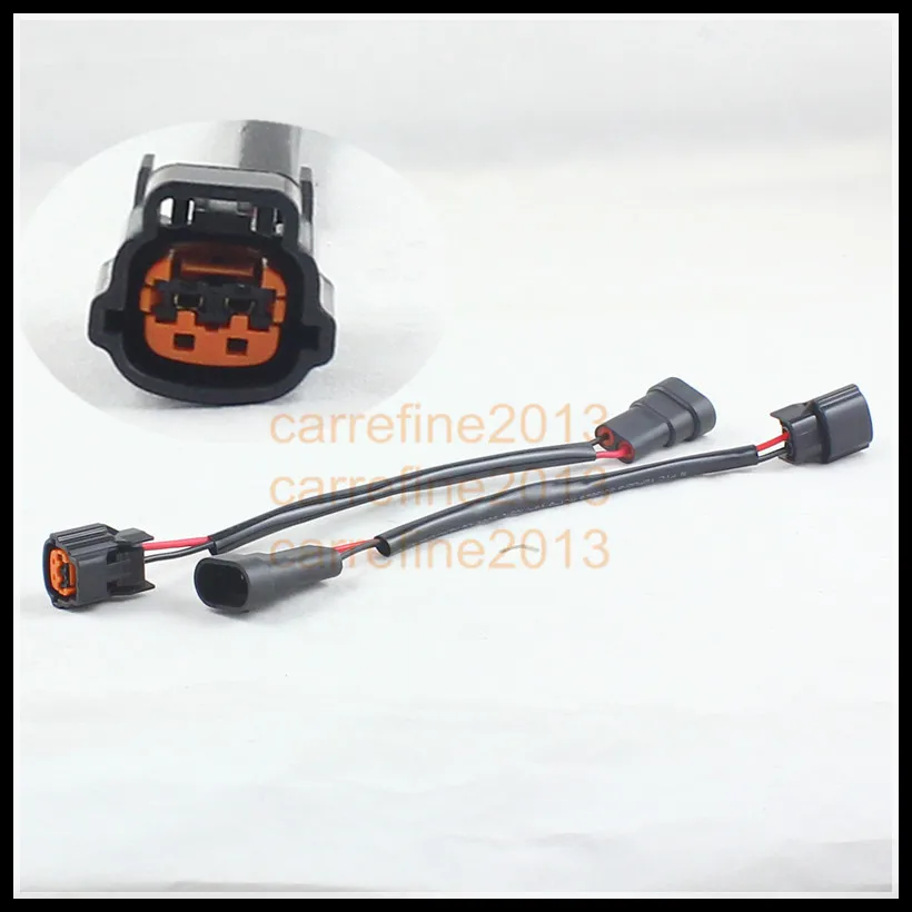 10pcs relay wire harness adapter connector hid bulb socket power plug