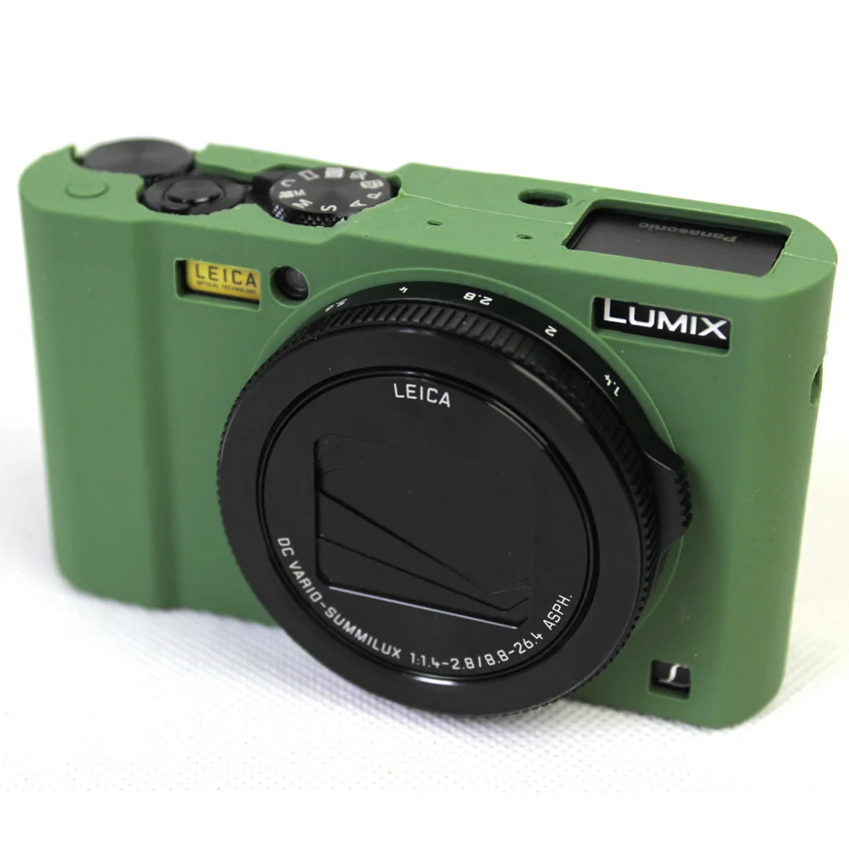 Мягкий силиконовый резиновый защитный чехол для камеры для Panasonic Lumix LX10 L-X10 силиконовый чехол для камеры Сумка для объектива сумка из неопрена