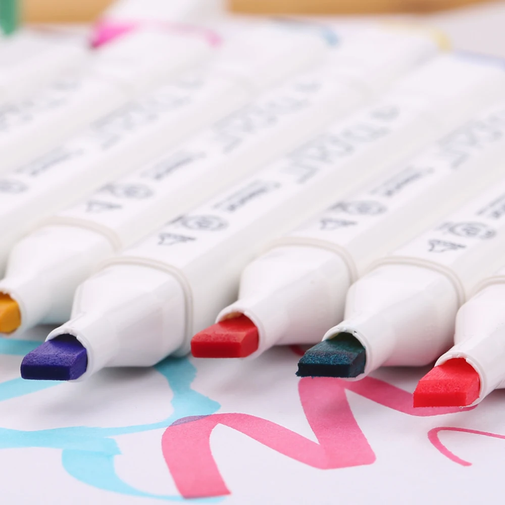 

TOUCHNEW Marker Professional Art Markers Set Double-headed Alcohol based Markers Art Hand-painted drawing For School Supplies