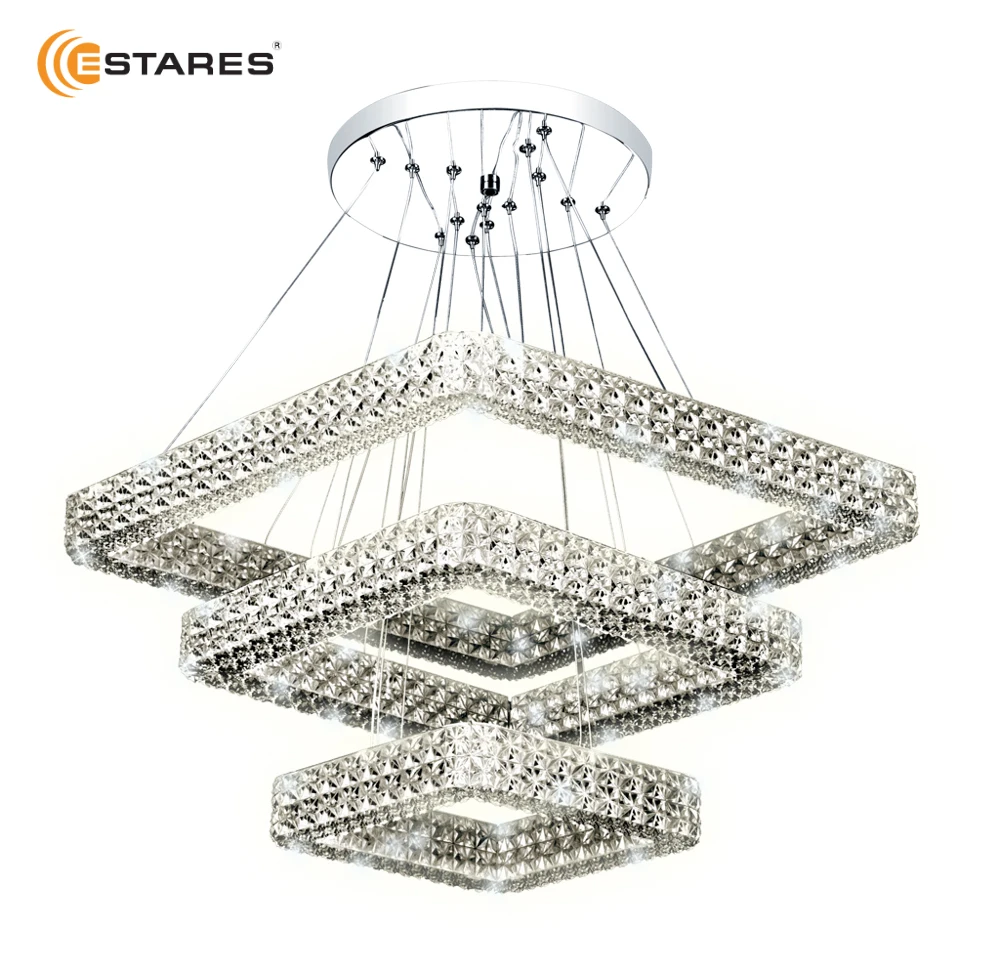 

ESTARES Controlled LED Pendant Light AKRILIKA 80W 3S-600-CLEAR-220-IP20