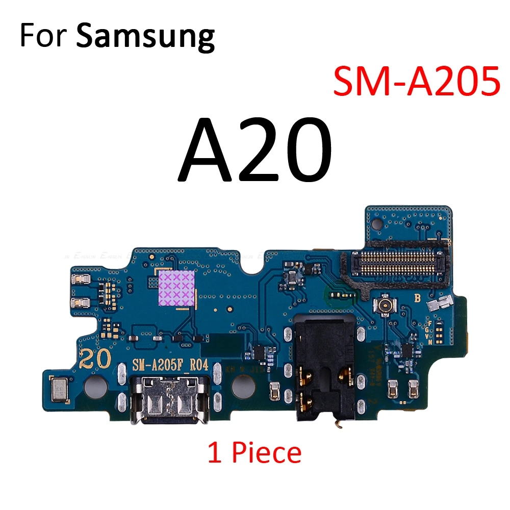 Usb зарядный порт док-станция разъем зарядное устройство доска микрофон гибкий кабель для samsung Galaxy A70 A60 A50 A40 A30 A20 A10
