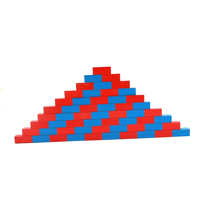 Детские игрушки маленькие Счетные палочки Математика Монтессори обучения и образования классический деревянный детский Деревянный конструктор игрушки семейная версия