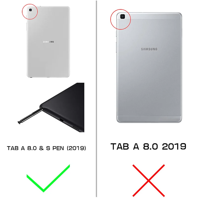 Чехол SUP для samsung Galaxy Tab A 8,0 чехол Release SM-P200/P205 UB Pro Прочный чехол на весь корпус со встроенной защитной пленкой