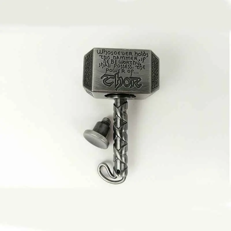 New Thor hammer metal fidget spinner Retro hand spiner zinc alloy Stress Reliever voor autisme en 4
