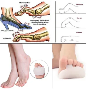 

30pairs Silicone Metatarsal Pads Shoes Woman Foot Care Tool Feet Pain Shoes Insoles Pads Cushion Forefoot Arch Support Pedicure