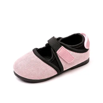 

New 2018 spring children's shoes girls princess flat fashion young children's shoes soft cotton casual shoes sports shoes