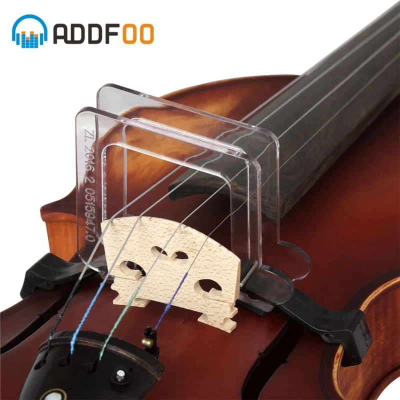 

ADDFOO Violin Bow Straightener Transparent Color For Violin Parts Correct Posture Stringed Instruments Violin Accessories