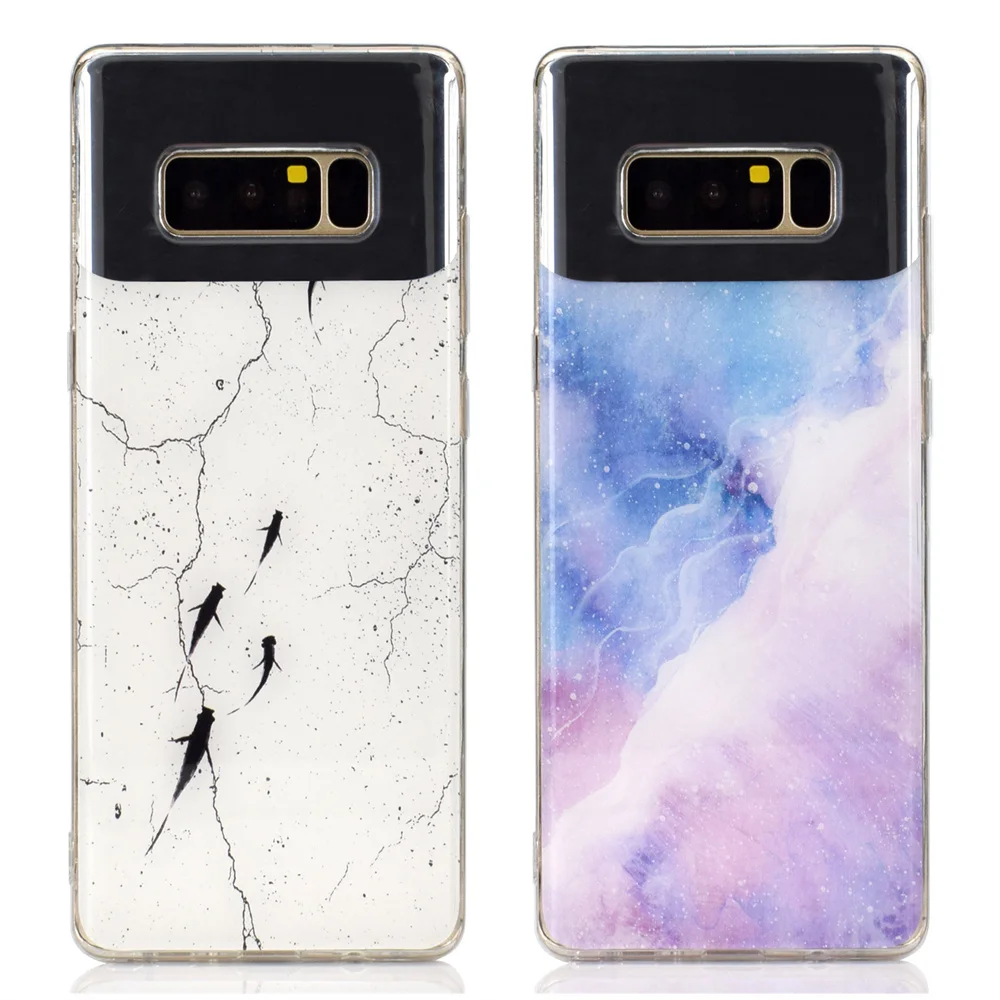 

Fashion Mirror Marble Pattern Phone Cases For Samsung A6 A8 Plus A750 A920 A10 A60 A70 Soft Silicone Cover For Galaxy M10 M20