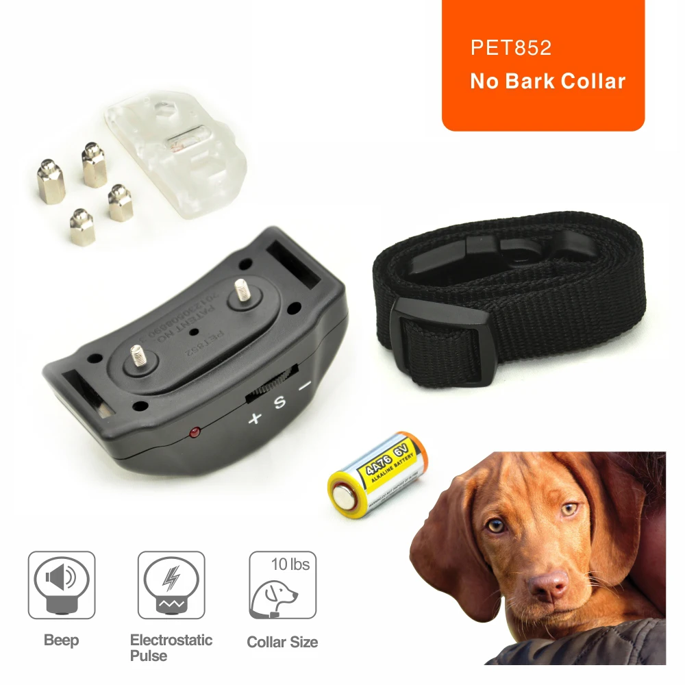 Small dog anti bark control collar electronic dog training shock collar