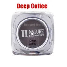 1 шт. PCD глубокий кофе microblading чернилами Перманентный макияж бровей пигмент