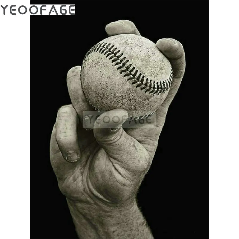 

5D DIY Diamond Painting baseball picture diamond Embroidery pattern Full square Diamond Cross Stitch Rhinestone Mosaic hand