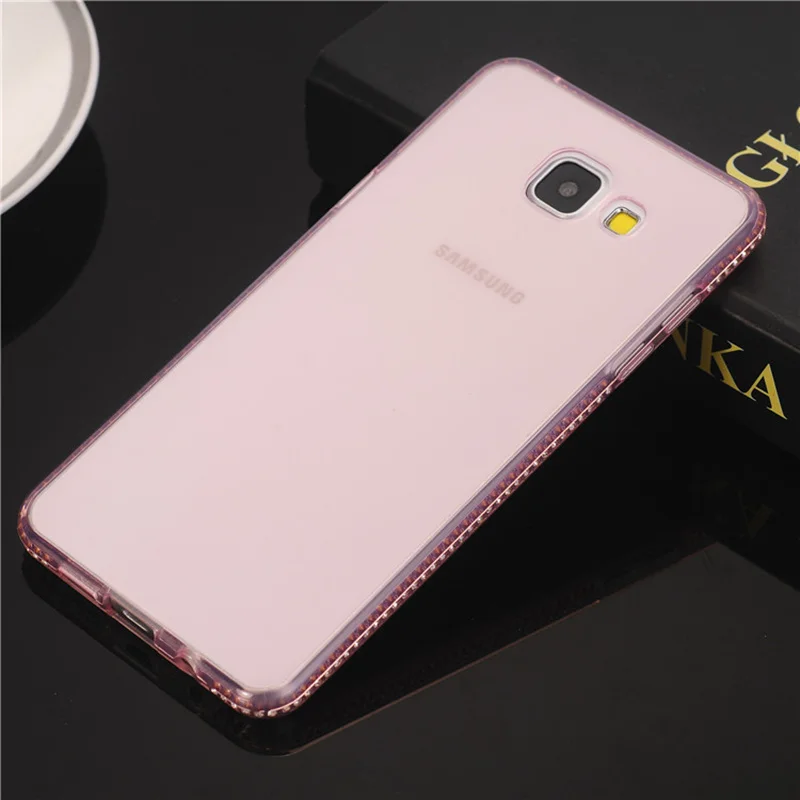 Роскошный алмаз мягкий TPU чехол для samsung Galaxy A3 A5 A7 J3 J5 J7 S6 S7 край S8 S9 плюс Grand Prime Чехлы для крышки Fundas