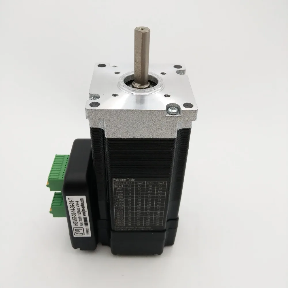 NEMA23 Integrate Servo Motor+Driver 3000RPM 140W Pulse direction 36V