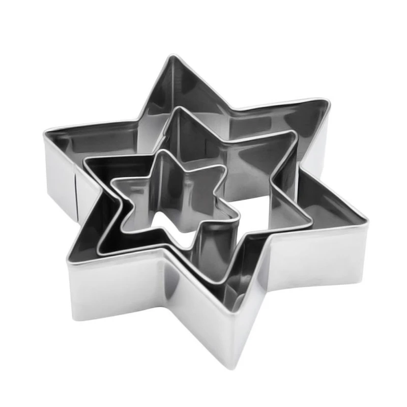 2018 New   Stainless Steel Cake Biscuit Cookie Cutter Mold DIY Baking Pastry Tool Easy operation Lightweigh Hot C0404#0         05