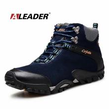 Зимние мужские кожаные ботинки; теплая зимняя обувь; коллекция года; замшевые ботильоны; Уличная обувь; зимние ботинки; мужская обувь на меху; Bota Masculina Sapatos