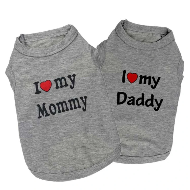 

Lovely Pet Dog Clothes for Small Dogs Cool Summer Dog Clothing Coat Soft Dog Shirt Yorkies Chihuahua Puppy Clothes for Cat