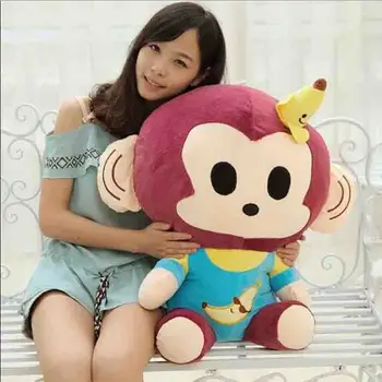 

45cm cute cartoon fruit monkey YoCi monkey Valentine's day gifts